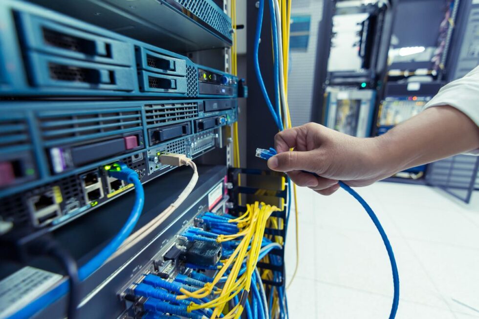 Racks y switches servidores